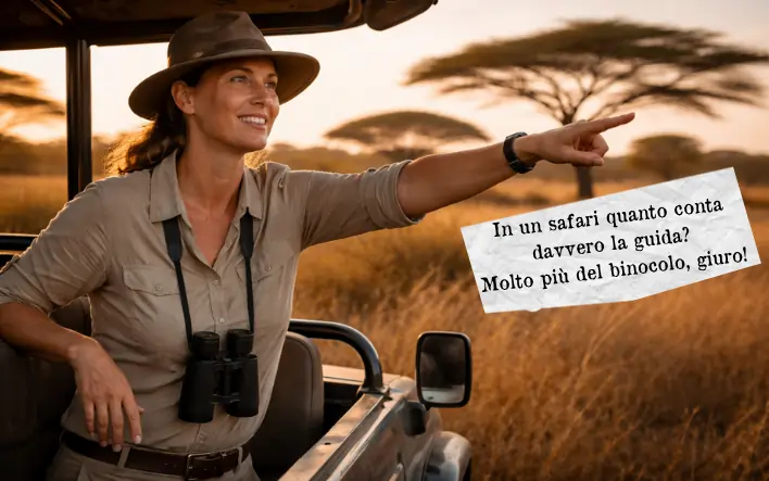 In un safari quanto conta davvero la guida